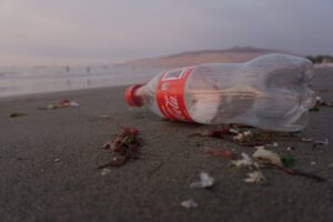 Coca Cola Europacific Partners (CCEP) announced investment into carbon conversion research to explore better sustainable packaging materials. Photo by maria mendiola on Unsplash.